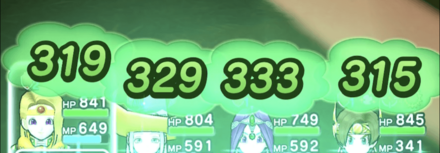 天への大祈祷の回復量