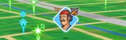 フィールドのスポット