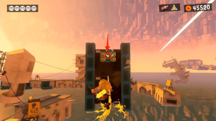 中央のイクラを狙う