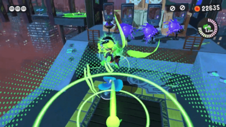 プロペラを回して上からチャクチ