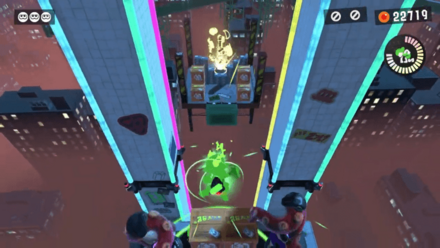 ダッシュ板で上がってからチャクチ