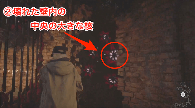 2つ目の本物の核の場所