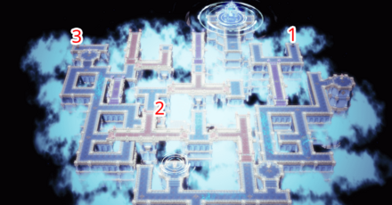 聖火神の祠 -輪廻の試練- 宝箱 位置