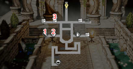 アガペア 宝箱 位置