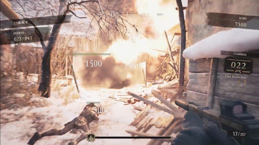 ウリアシュ2体は火炎樽で2体同時にダメージを与える