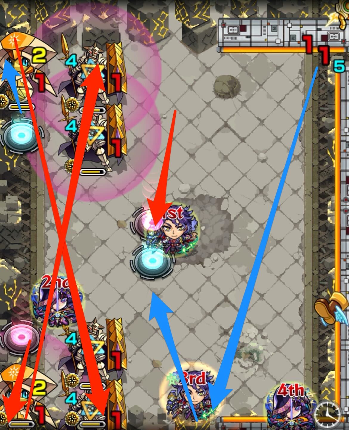 ロンギヌス ステージ2 ルート