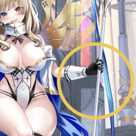 少女廻戦の渇血のタップする場所