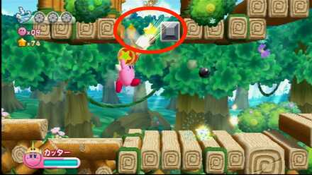 クラッカーでブロック破壊