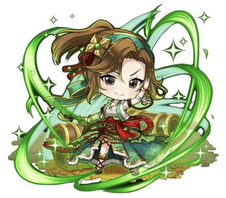 暴颯靡宝 甘寧の覚醒前イラスト