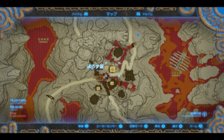 ゴロンの香辛粉の入手場所詳細マップ