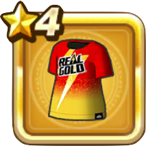 リアルゴールドTシャツ画像