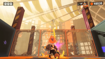 奥のスイッチを塗る