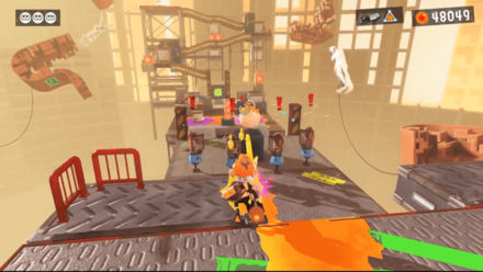 気づかせてからバルーンを壊す