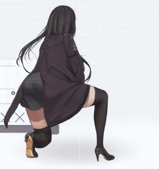 ディーゼルのコスチューム背面