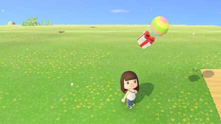 イースターの時期に風船を落として入手する