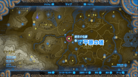 どんぐりの入手場所マップ