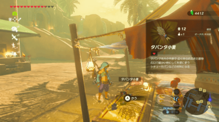 ゲルドの街のよろず屋