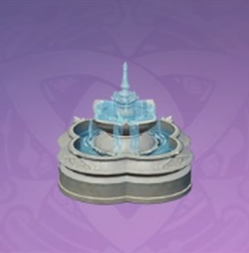 「劇場の清涼な水霧」の画像