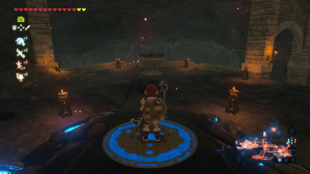 ハイラル城のサスコサの祠