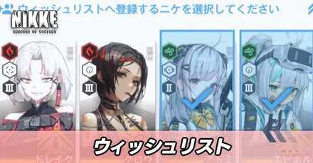 ウィッシュリスト