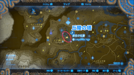 ゴーゴースミレの場所詳細マップ