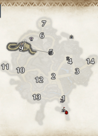 黄ヒトダマドリの城塞高地