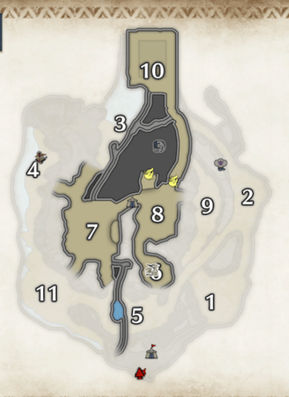 黄ヒトダマドリの密林の下層