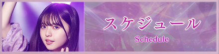 スケジュールについて