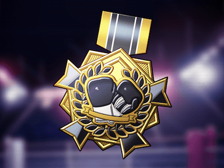 強化の勲章の画像