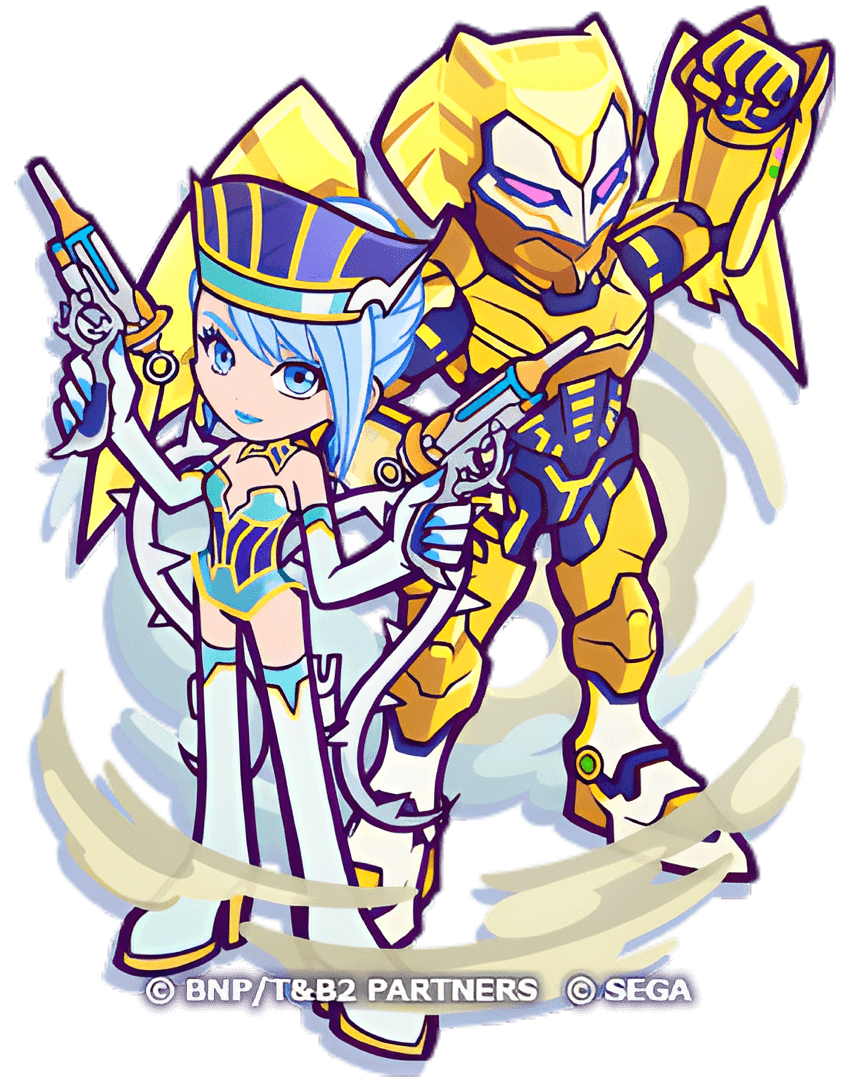 ブルーローズ&ゴールデンライアン(星7)