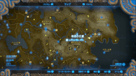 ハイラル米の入手場所詳細マップ