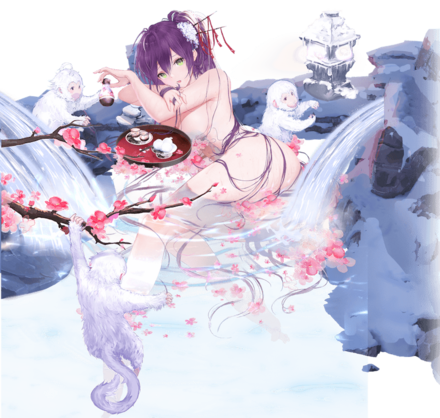 ［雪見温泉］上杉謙信の画像