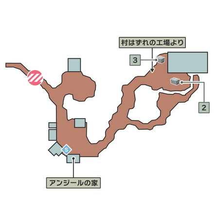 バノーラ村2のマップ