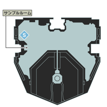 配合ルームのマップ