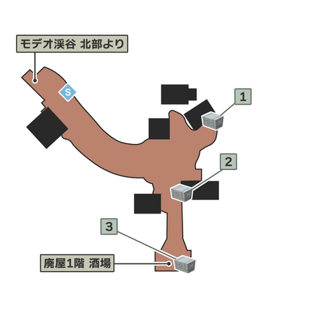 モデオヘイムのマップ