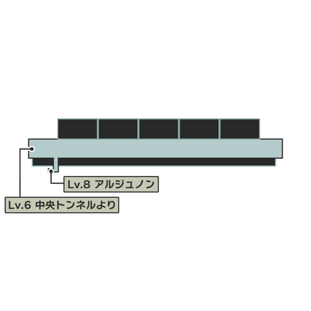 Lv6アルジュノンのマップ