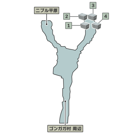 メルトダウン魔晄炉のマップ