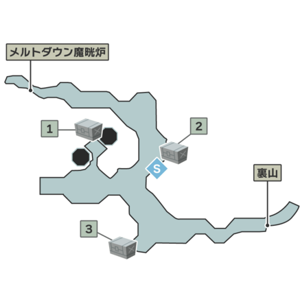 ゴンガガ村周辺のマップ