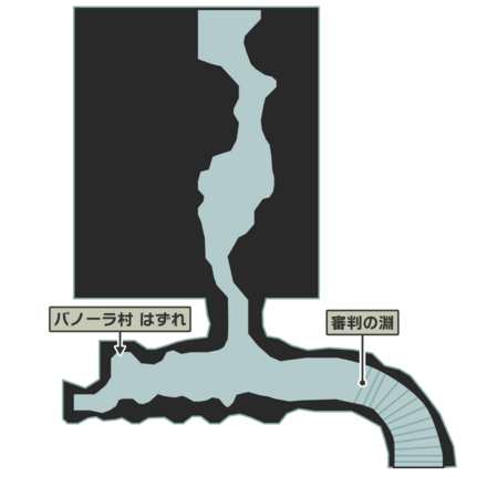 工場地下のマップ