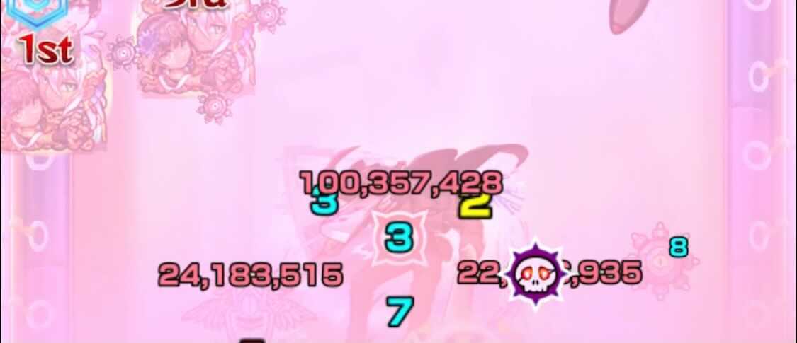 貫通制限を倒すと回復フレアを放つ