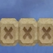 くずれるブロック画像