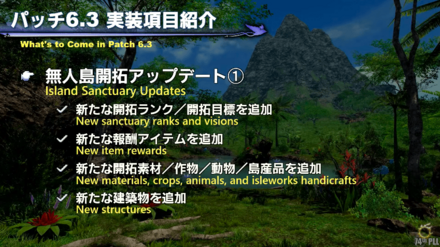 無人島開拓アップデート①
