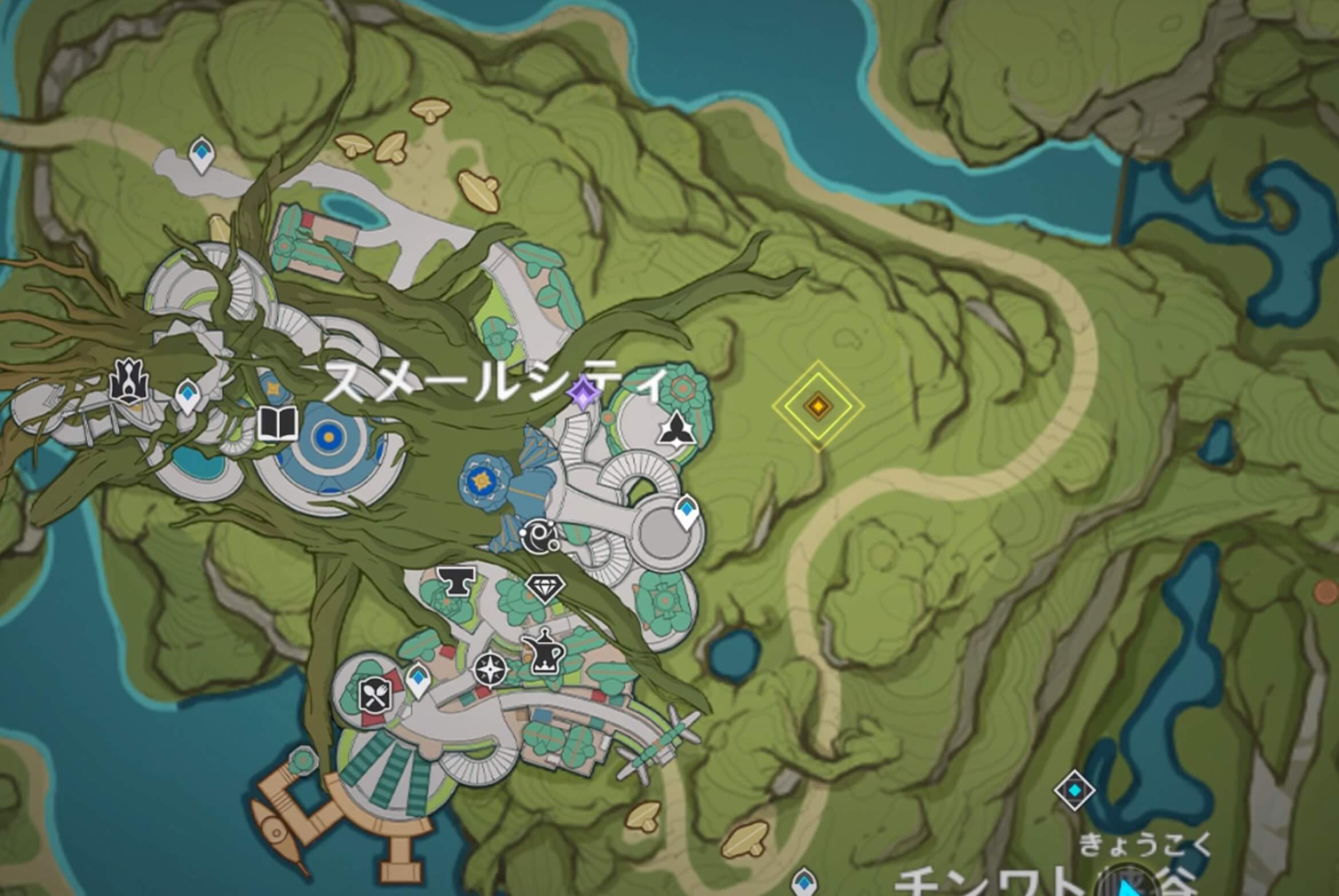 スメールシティに向かい「全能商人」を探す