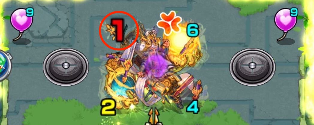 未開の大地39 ボス左上攻撃