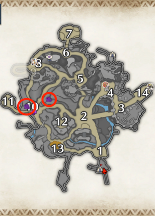 ドクガスガエルの城塞高地