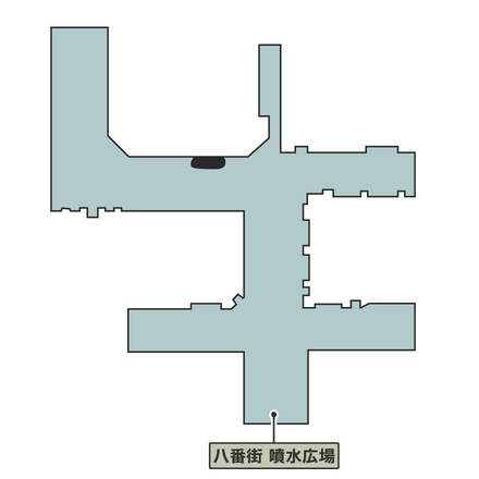 LOVELESS通りのマップ
