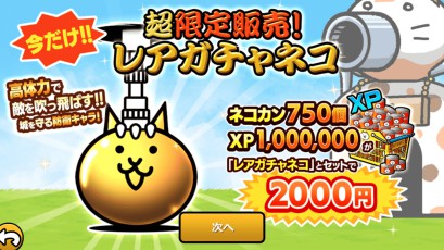 レアガチャネコ販売大