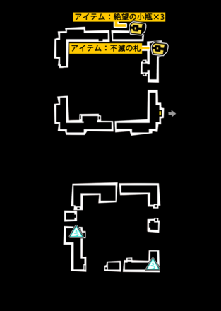 地下空洞上層マップ