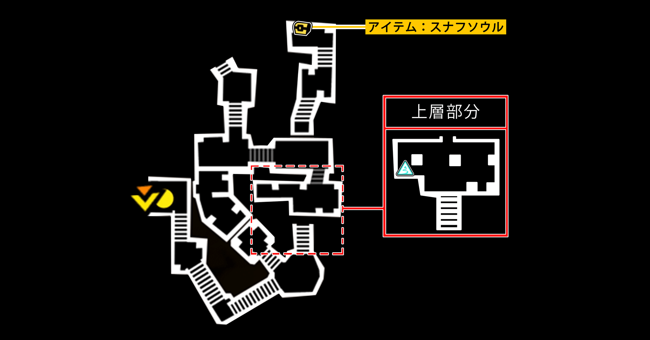 うつろの間マップ