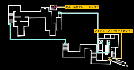 第二フロアマップ